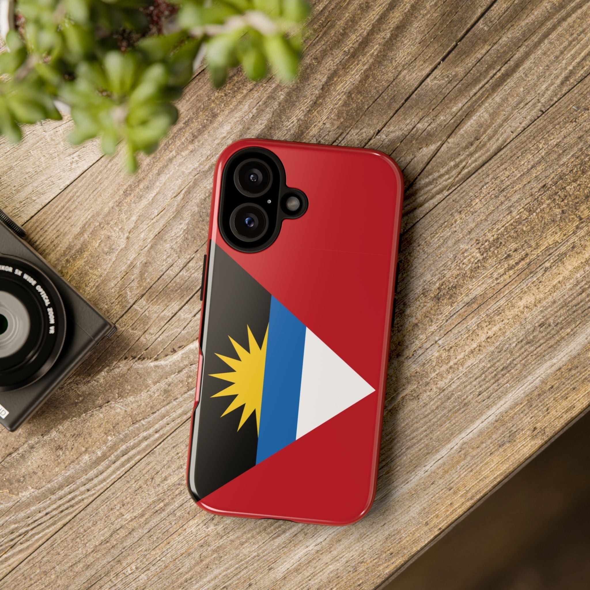 Antigua and Barbuda Flag Tough Phone Case Tough Case La Vie Bien Antigua and Barbuda Flag Tough Phone Case