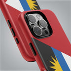 Antigua and Barbuda Flag Tough Phone Case Tough Case La Vie Bien Antigua and Barbuda Flag Tough Phone Case