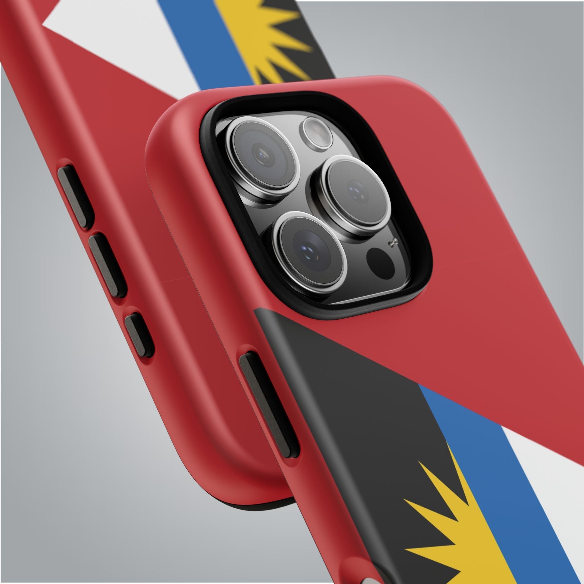 Antigua and Barbuda Flag Tough Phone Case Tough Case La Vie Bien Antigua and Barbuda Flag Tough Phone Case