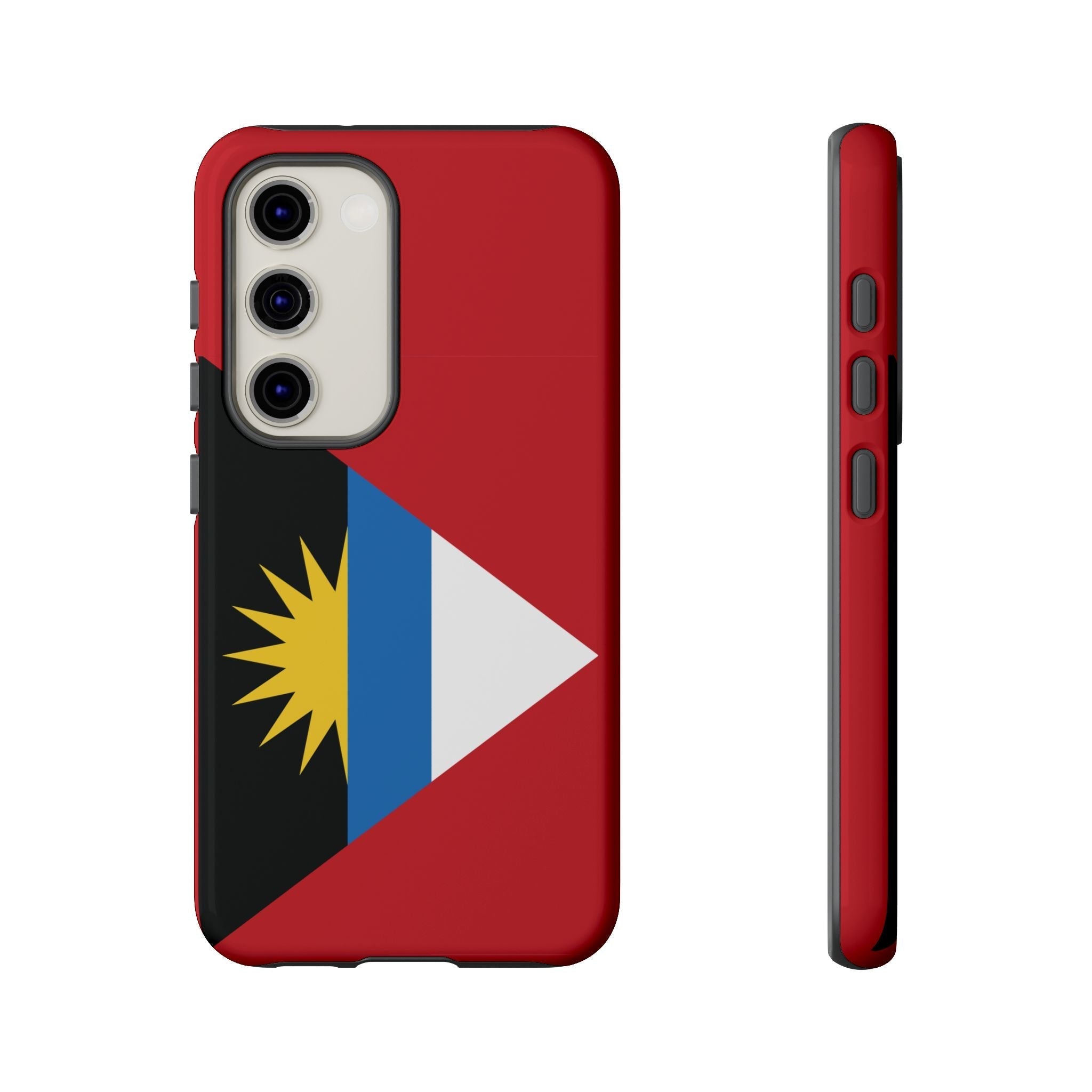 Antigua and Barbuda Flag Tough Phone Case Tough Case La Vie Bien Antigua and Barbuda Flag Tough Phone Case