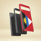 Antigua and Barbuda Flag Tough Phone Case Tough Case La Vie Bien Antigua and Barbuda Flag Tough Phone Case