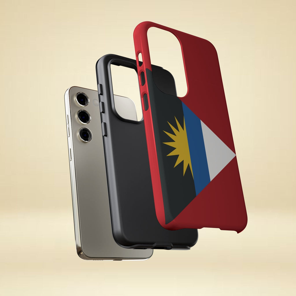 Antigua and Barbuda Flag Tough Phone Case Tough Case La Vie Bien Antigua and Barbuda Flag Tough Phone Case