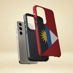 Antigua and Barbuda Flag Tough Phone Case Tough Case La Vie Bien Antigua and Barbuda Flag Tough Phone Case