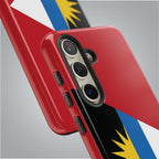 Antigua and Barbuda Flag Tough Phone Case Tough Case La Vie Bien Antigua and Barbuda Flag Tough Phone Case