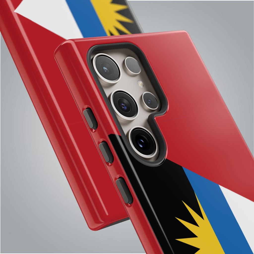 Antigua and Barbuda Flag Tough Phone Case Tough Case La Vie Bien Antigua and Barbuda Flag Tough Phone Case
