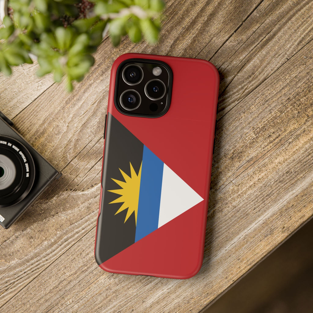 Antigua and Barbuda Flag Tough Phone Case Tough Case La Vie Bien Antigua and Barbuda Flag Tough Phone Case