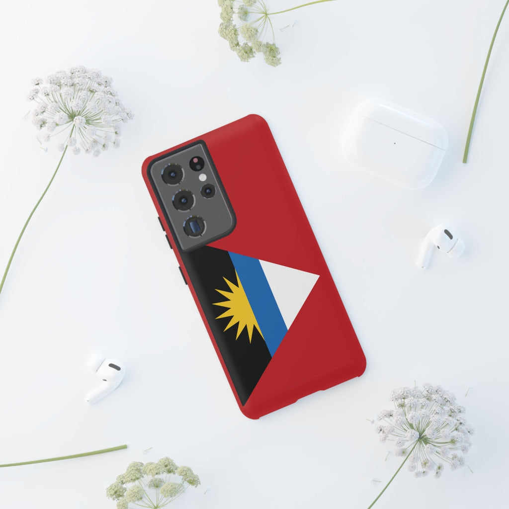 Antigua and Barbuda Flag Tough Phone Case Tough Case La Vie Bien Antigua and Barbuda Flag Tough Phone Case