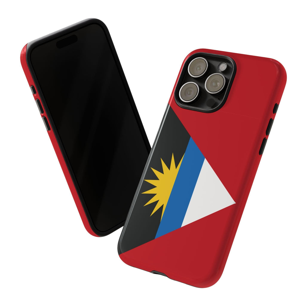 Antigua and Barbuda Flag Tough Phone Case Tough Case La Vie Bien Antigua and Barbuda Flag Tough Phone Case