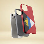 Antigua and Barbuda Flag Tough Phone Case Tough Case La Vie Bien Antigua and Barbuda Flag Tough Phone Case