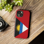 Antigua and Barbuda Flag Tough Phone Case Tough Case La Vie Bien Antigua and Barbuda Flag Tough Phone Case