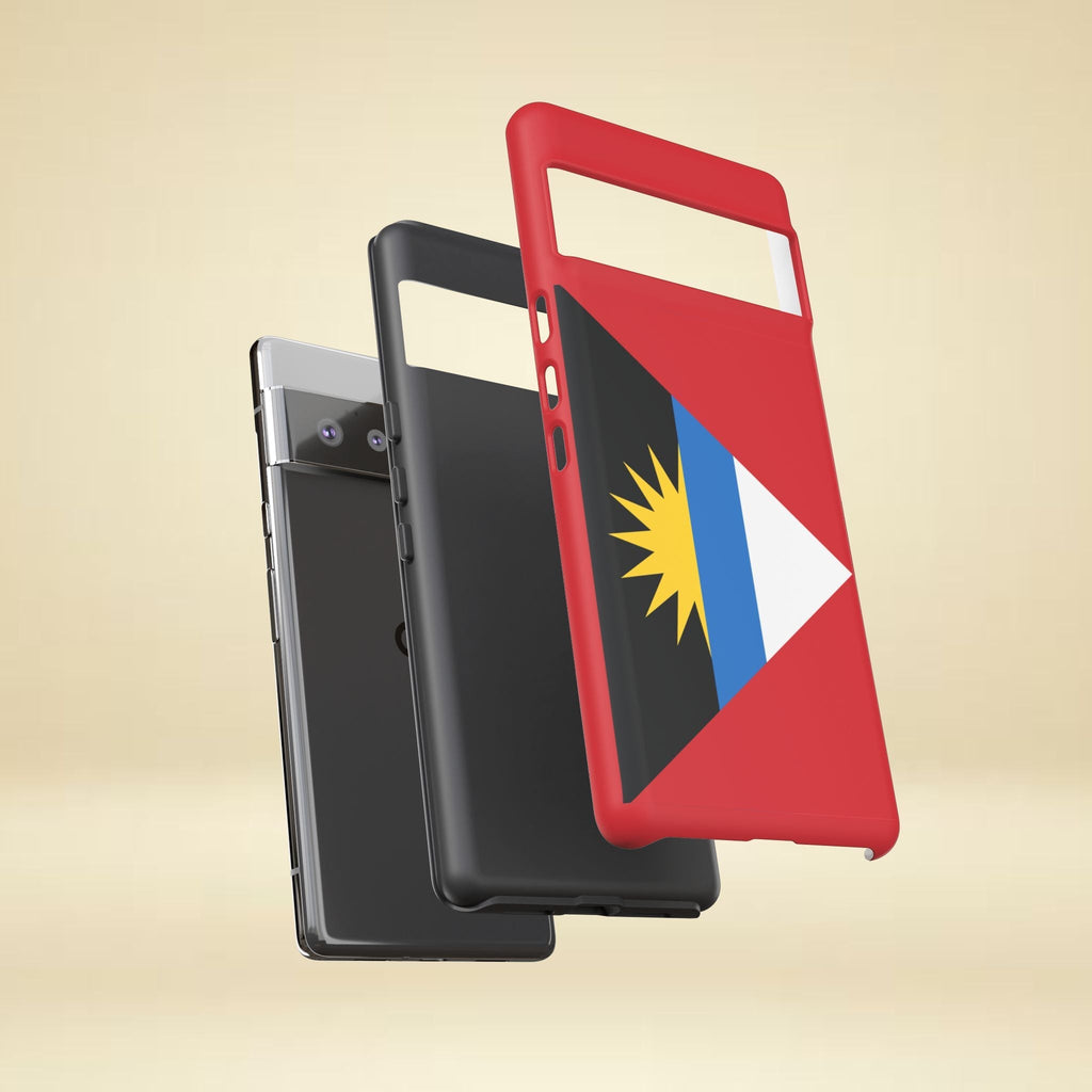 Antigua and Barbuda Flag Tough Phone Case Tough Case La Vie Bien Antigua and Barbuda Flag Tough Phone Case
