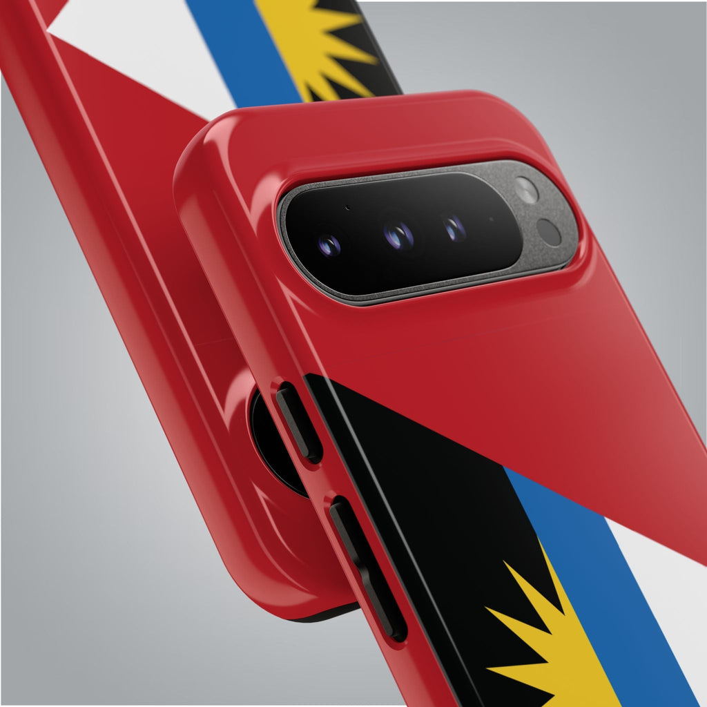 Antigua and Barbuda Flag Tough Phone Case Tough Case La Vie Bien Antigua and Barbuda Flag Tough Phone Case