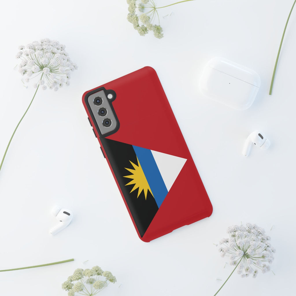 Antigua and Barbuda Flag Tough Phone Case Tough Case La Vie Bien Antigua and Barbuda Flag Tough Phone Case