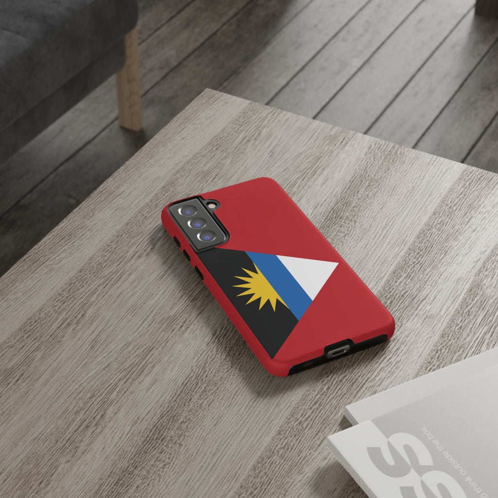 Antigua and Barbuda Flag Tough Phone Case Tough Case La Vie Bien Antigua and Barbuda Flag Tough Phone Case