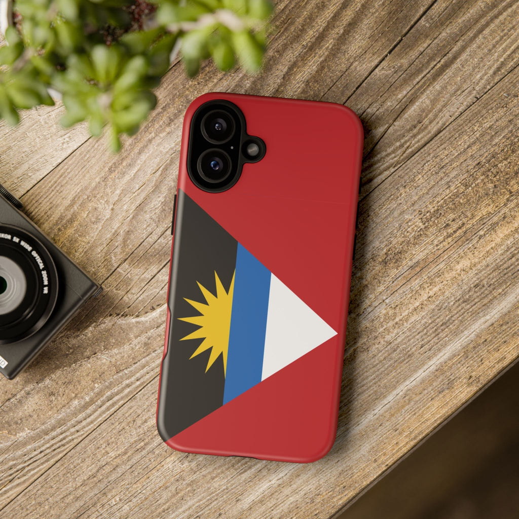 Antigua and Barbuda Flag Tough Phone Case Tough Case La Vie Bien Antigua and Barbuda Flag Tough Phone Case