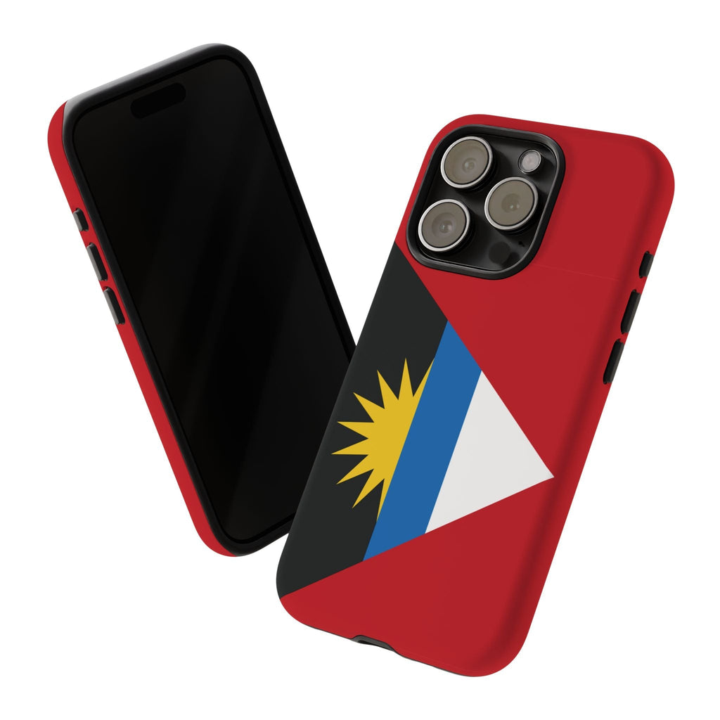 Antigua and Barbuda Flag Tough Phone Case Tough Case La Vie Bien Antigua and Barbuda Flag Tough Phone Case