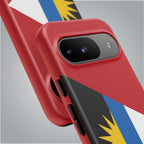 Antigua and Barbuda Flag Tough Phone Case Tough Case La Vie Bien Antigua and Barbuda Flag Tough Phone Case