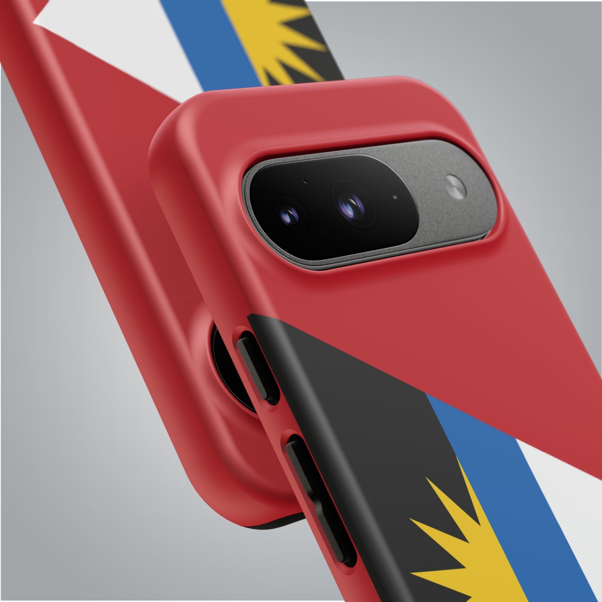 Antigua and Barbuda Flag Tough Phone Case Tough Case La Vie Bien Antigua and Barbuda Flag Tough Phone Case