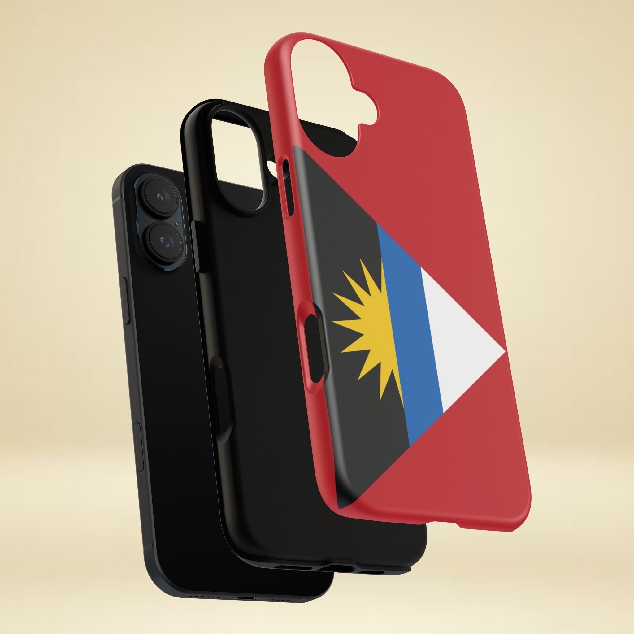 Antigua and Barbuda Flag Tough Phone Case Tough Case La Vie Bien Antigua and Barbuda Flag Tough Phone Case