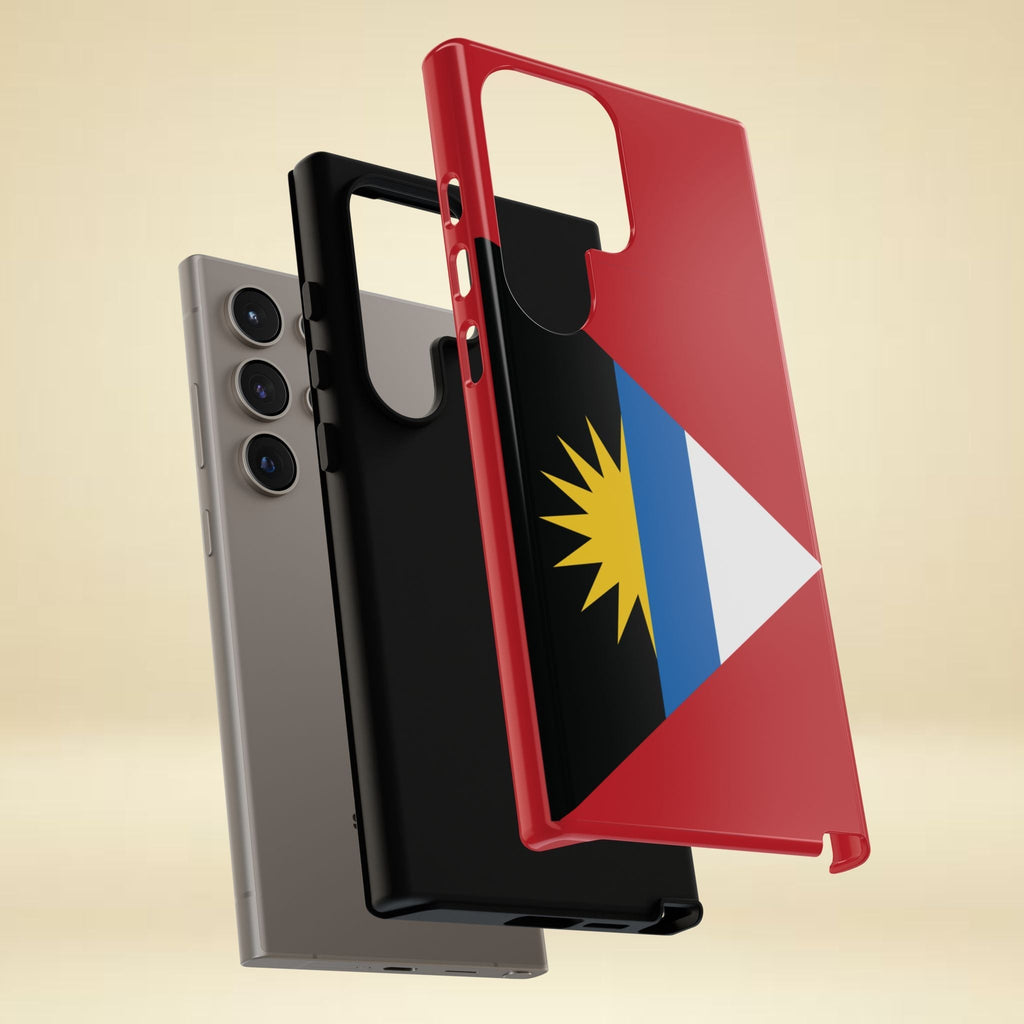 Antigua and Barbuda Flag Tough Phone Case Tough Case La Vie Bien Antigua and Barbuda Flag Tough Phone Case