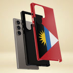 Antigua and Barbuda Flag Tough Phone Case Tough Case La Vie Bien Antigua and Barbuda Flag Tough Phone Case