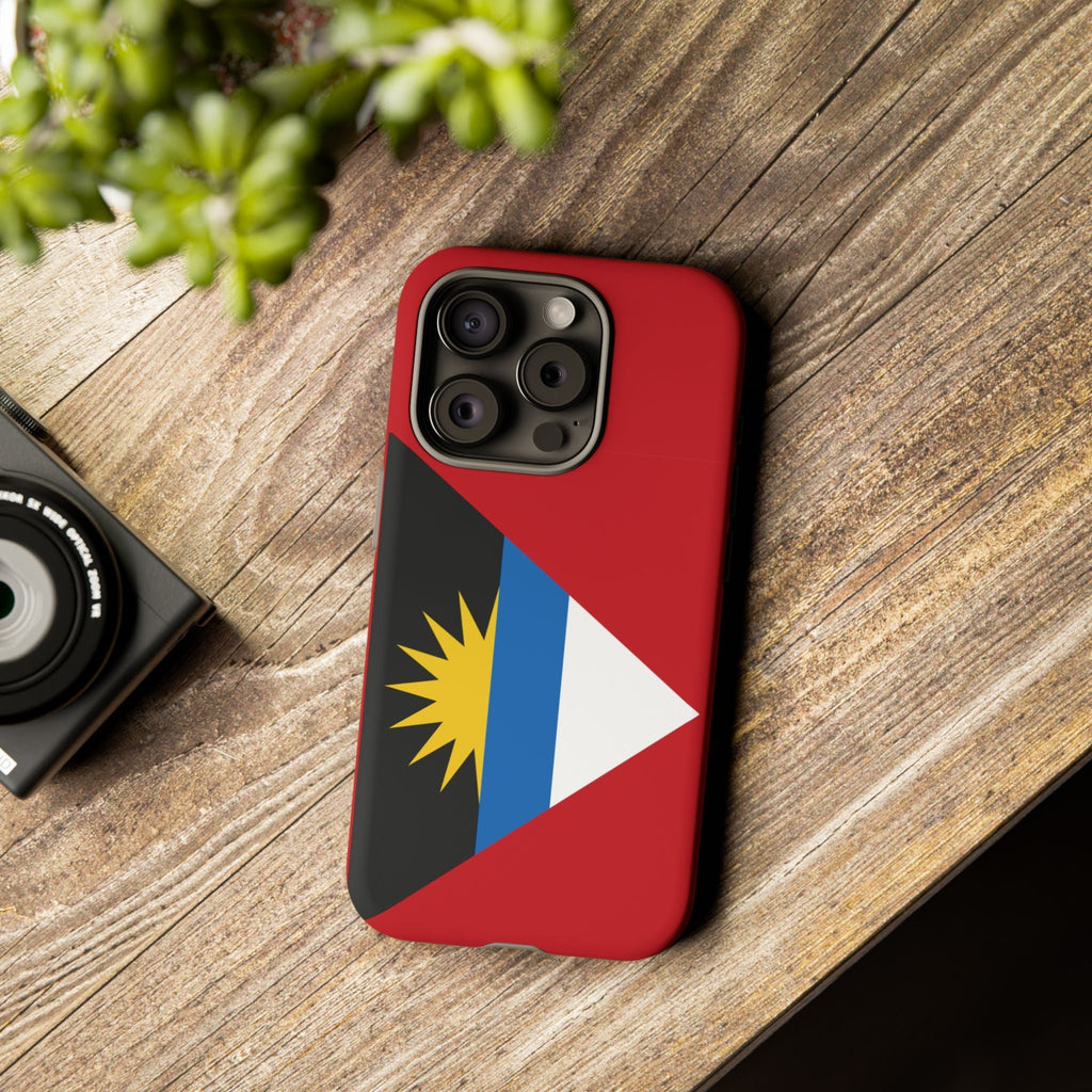 Antigua and Barbuda Flag Tough Phone Case Tough Case La Vie Bien Antigua and Barbuda Flag Tough Phone Case