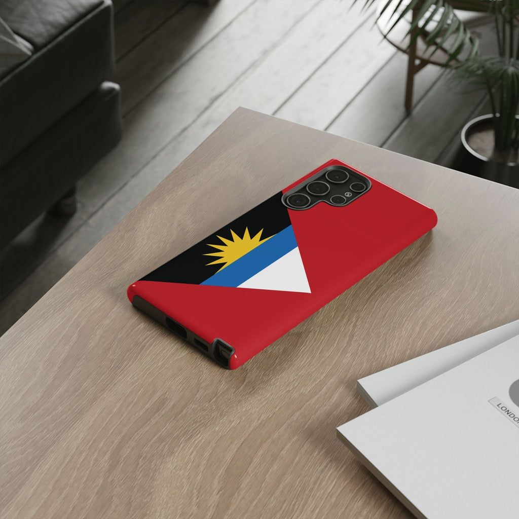 Antigua and Barbuda Flag Tough Phone Case Tough Case La Vie Bien Antigua and Barbuda Flag Tough Phone Case