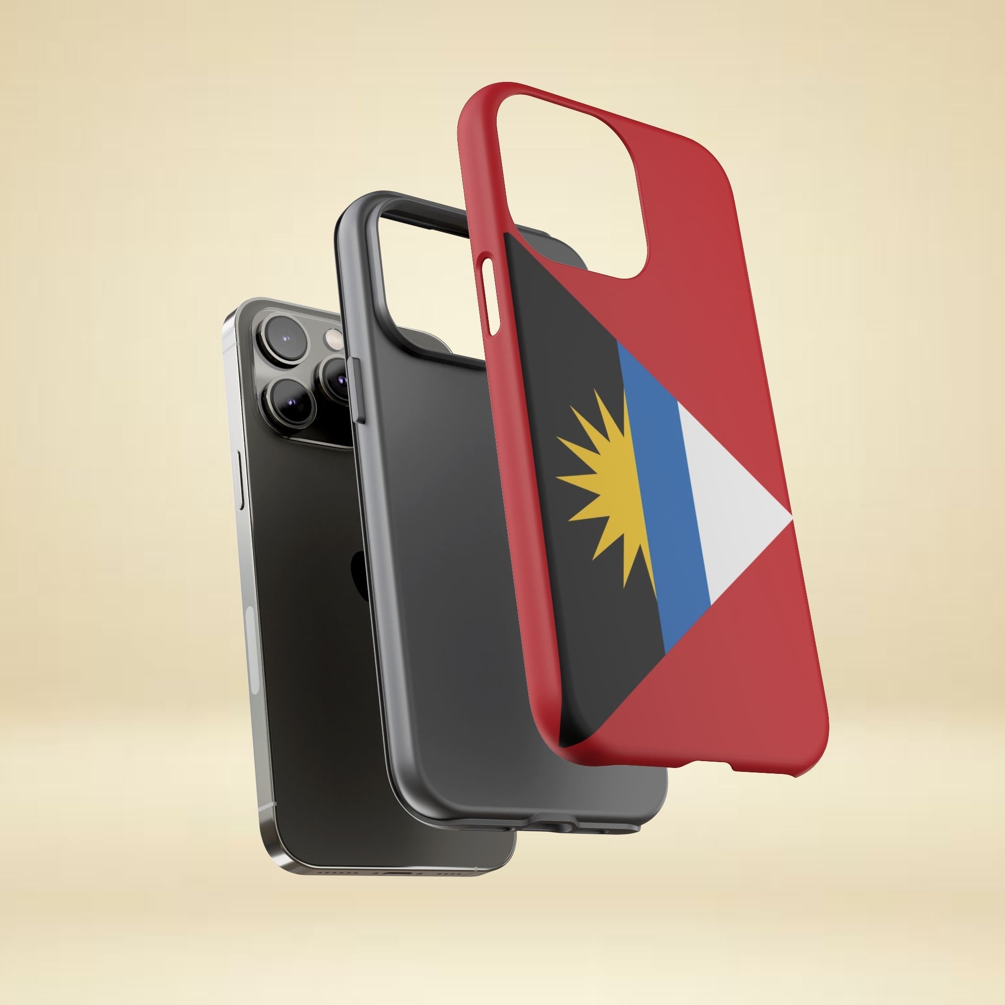 Antigua and Barbuda Flag Tough Phone Case Tough Case La Vie Bien Antigua and Barbuda Flag Tough Phone Case