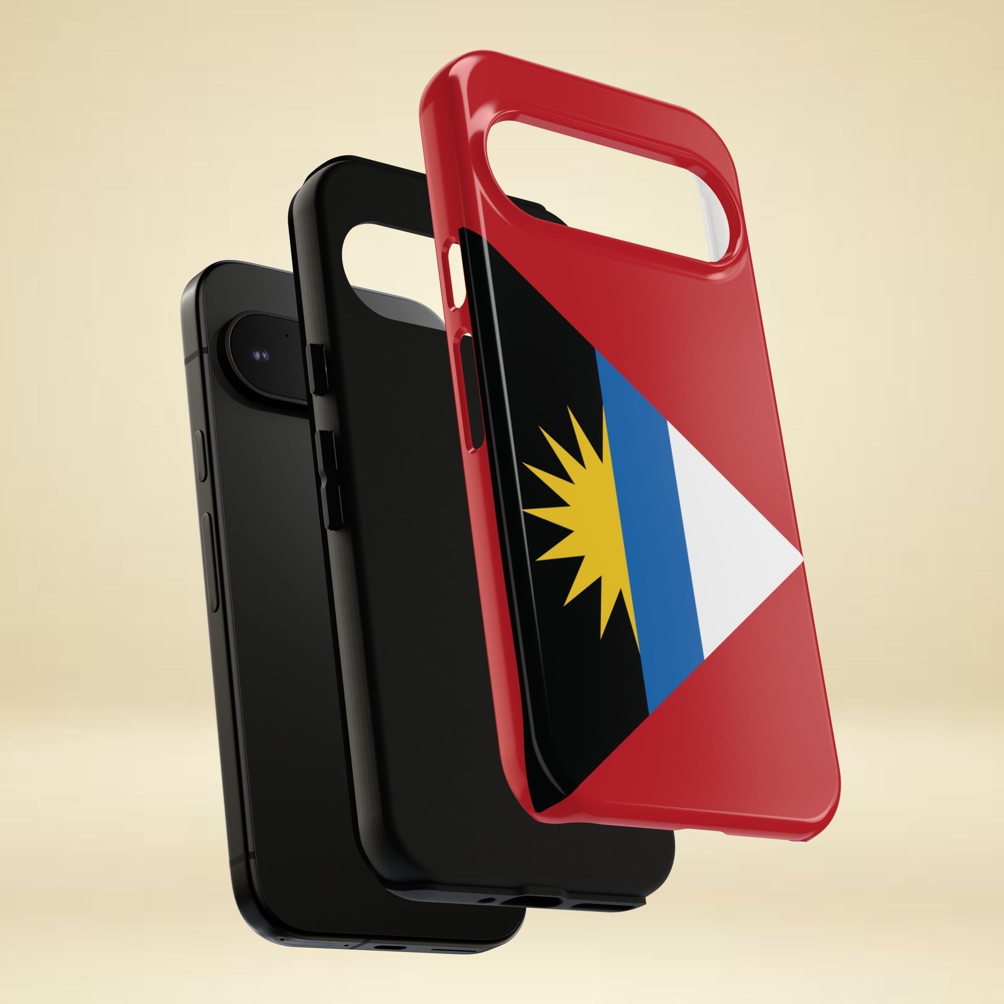 Antigua and Barbuda Flag Tough Phone Case Tough Case La Vie Bien Antigua and Barbuda Flag Tough Phone Case