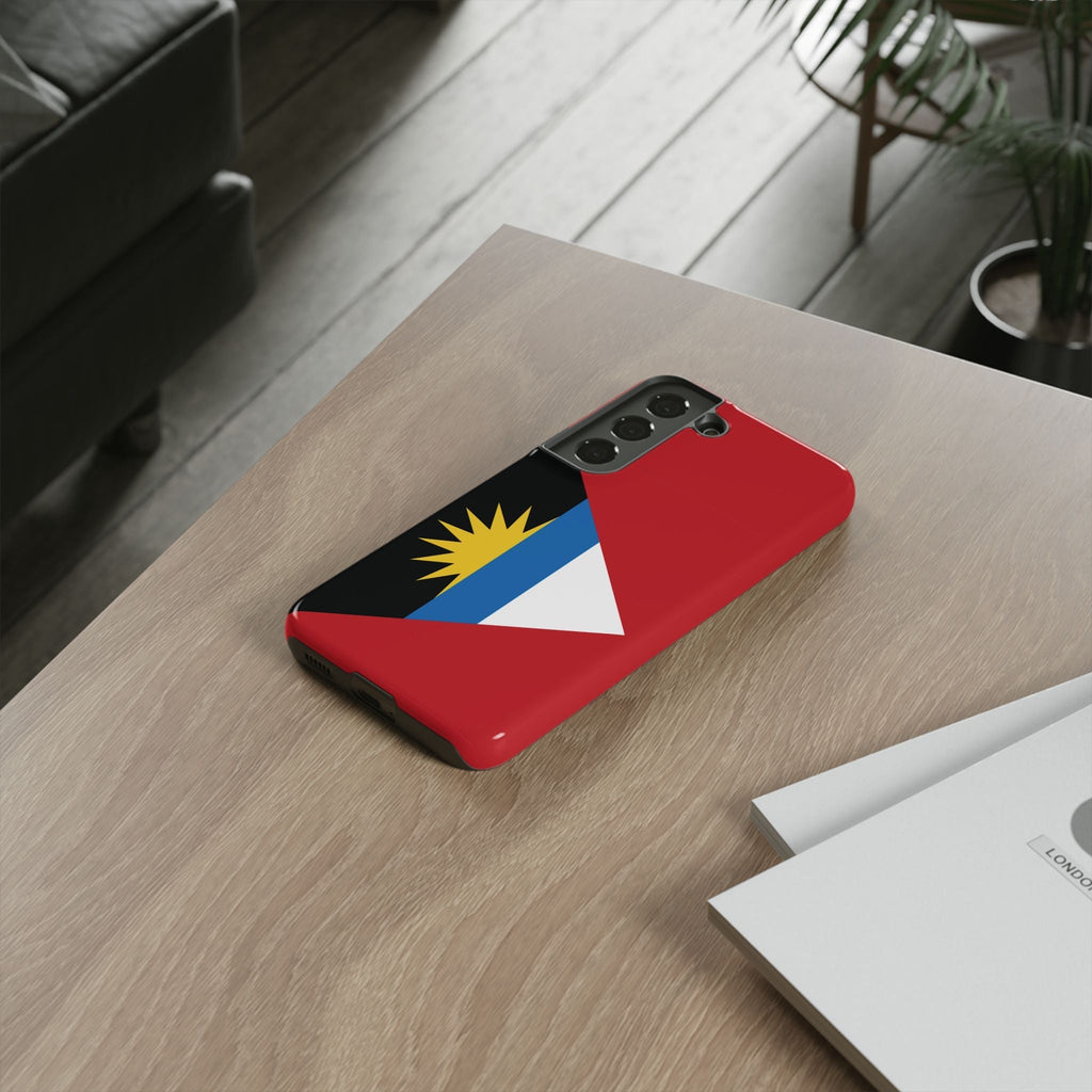 Antigua and Barbuda Flag Tough Phone Case Tough Case La Vie Bien Antigua and Barbuda Flag Tough Phone Case