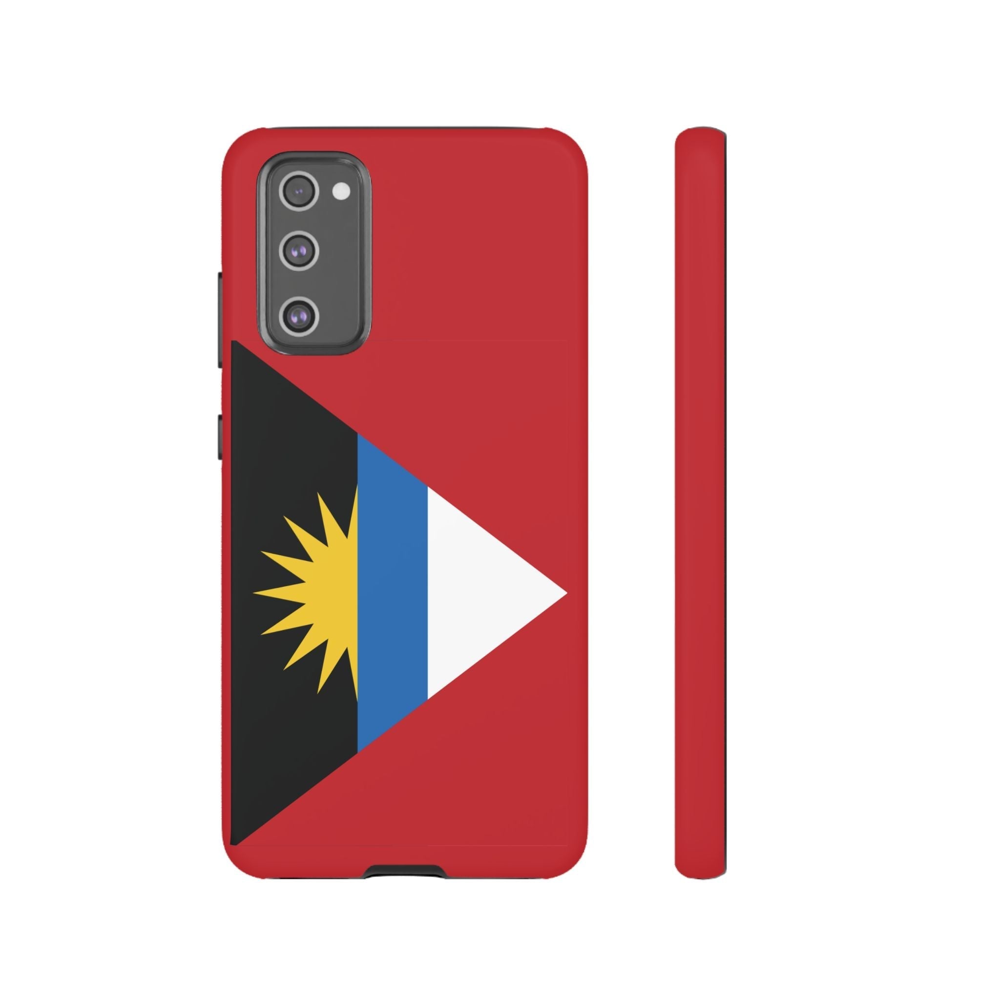 Antigua and Barbuda Flag Tough Phone Case Tough Case La Vie Bien Antigua and Barbuda Flag Tough Phone Case