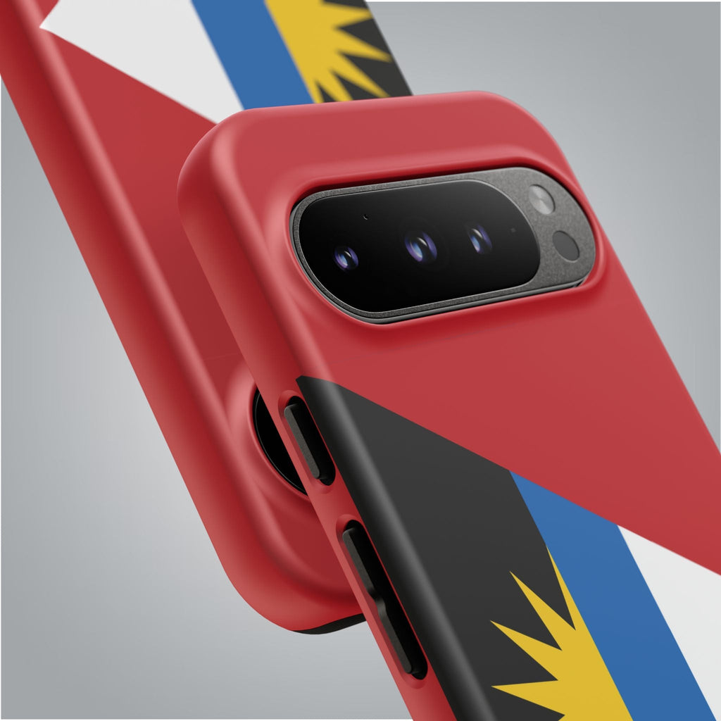 Antigua and Barbuda Flag Tough Phone Case Tough Case La Vie Bien Antigua and Barbuda Flag Tough Phone Case