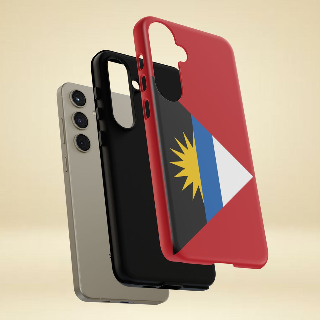 Antigua and Barbuda Flag Tough Phone Case Tough Case La Vie Bien Antigua and Barbuda Flag Tough Phone Case