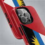 Antigua and Barbuda Flag Tough Phone Case Tough Case La Vie Bien Antigua and Barbuda Flag Tough Phone Case