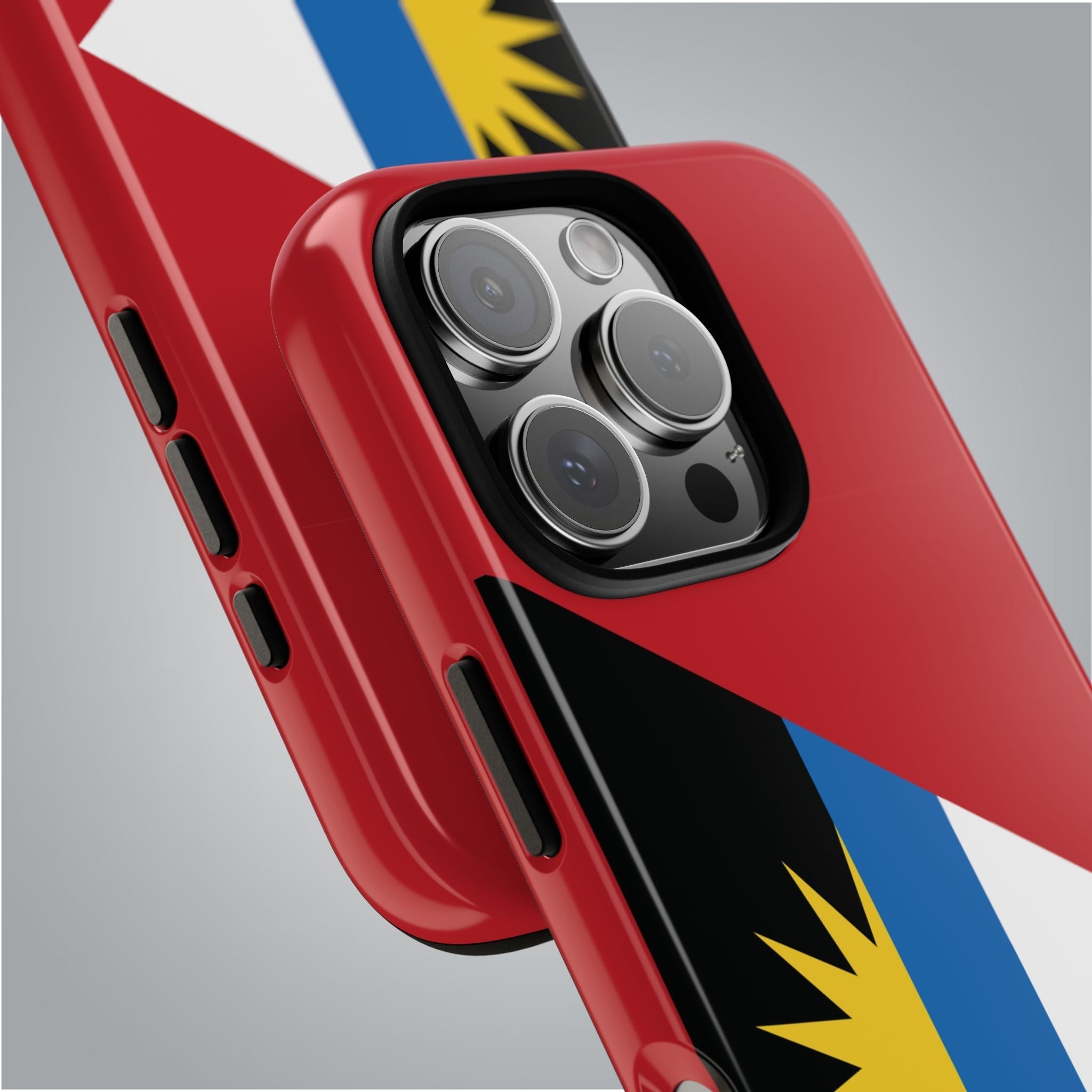Antigua and Barbuda Flag Tough Phone Case Tough Case La Vie Bien Antigua and Barbuda Flag Tough Phone Case