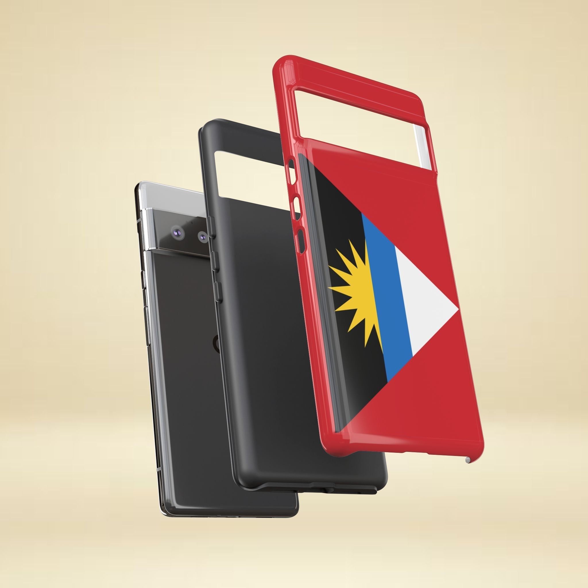 Antigua and Barbuda Flag Tough Phone Case Tough Case La Vie Bien Antigua and Barbuda Flag Tough Phone Case
