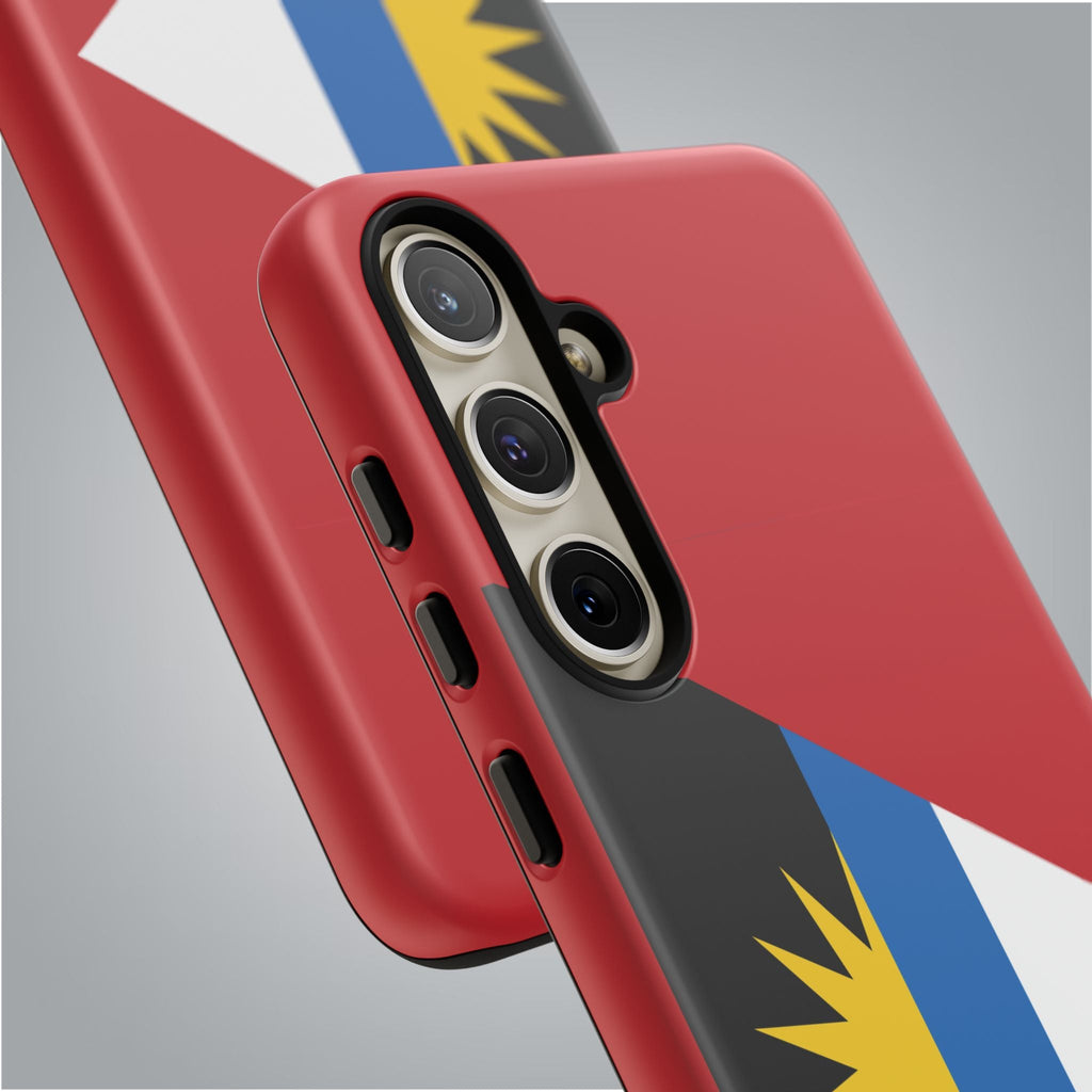 Antigua and Barbuda Flag Tough Phone Case Tough Case La Vie Bien Antigua and Barbuda Flag Tough Phone Case
