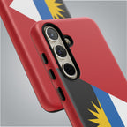 Antigua and Barbuda Flag Tough Phone Case Tough Case La Vie Bien Antigua and Barbuda Flag Tough Phone Case