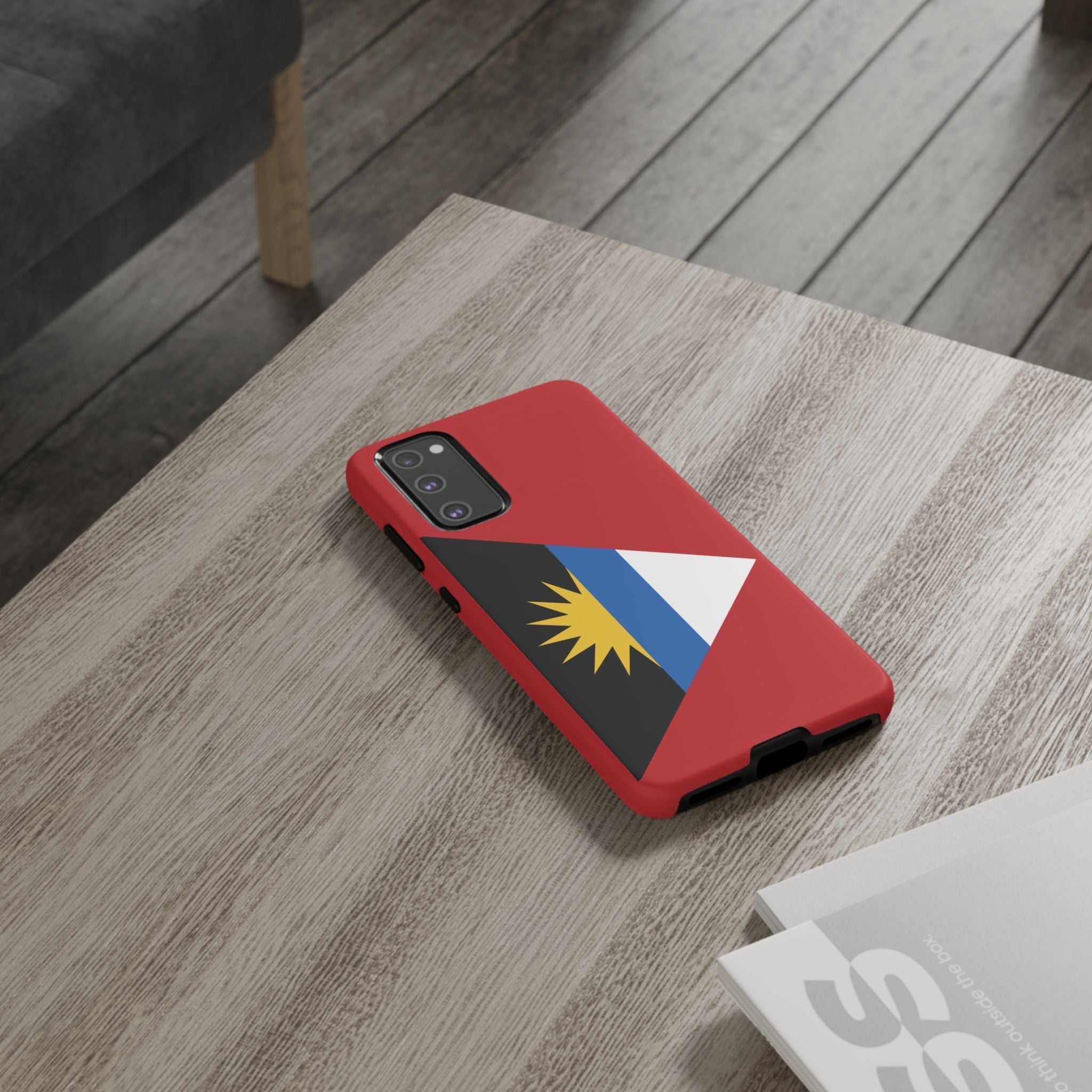 Antigua and Barbuda Flag Tough Phone Case Tough Case La Vie Bien Antigua and Barbuda Flag Tough Phone Case