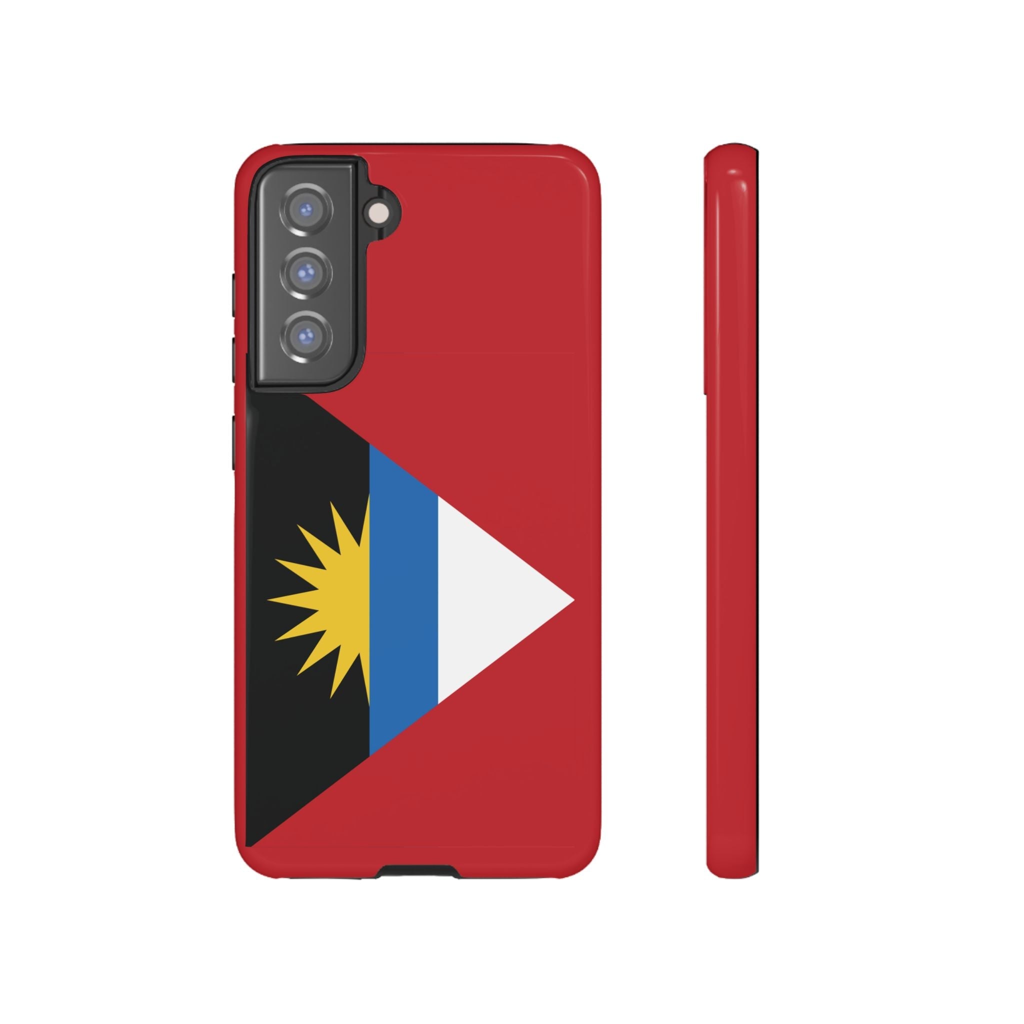 Antigua and Barbuda Flag Tough Phone Case Tough Case La Vie Bien Antigua and Barbuda Flag Tough Phone Case