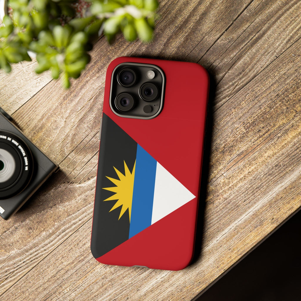Antigua and Barbuda Flag Tough Phone Case Tough Case La Vie Bien Antigua and Barbuda Flag Tough Phone Case