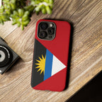 Antigua and Barbuda Flag Tough Phone Case Tough Case La Vie Bien Antigua and Barbuda Flag Tough Phone Case