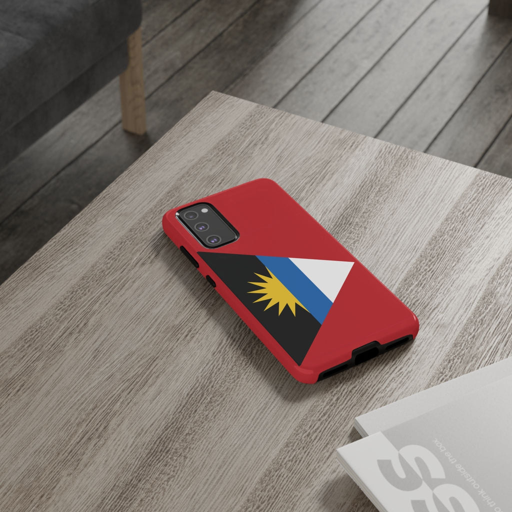 Antigua and Barbuda Flag Tough Phone Case Tough Case La Vie Bien Antigua and Barbuda Flag Tough Phone Case