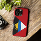 Antigua and Barbuda Flag Tough Phone Case Tough Case La Vie Bien Antigua and Barbuda Flag Tough Phone Case