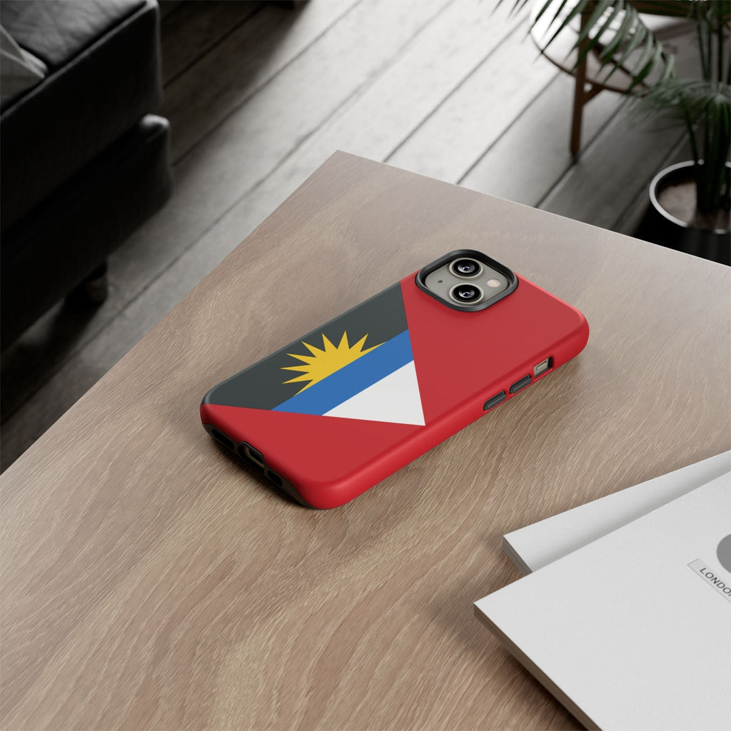 Antigua and Barbuda Flag Tough Phone Case Tough Case La Vie Bien Antigua and Barbuda Flag Tough Phone Case