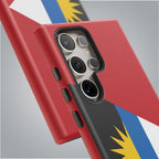 Antigua and Barbuda Flag Tough Phone Case Tough Case La Vie Bien Antigua and Barbuda Flag Tough Phone Case
