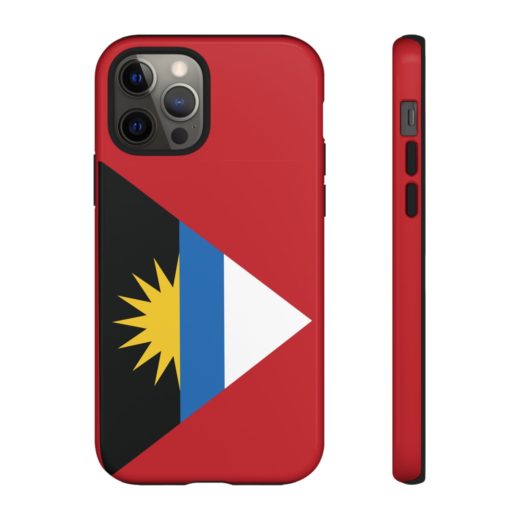 Antigua and Barbuda Flag Tough Phone Case Tough Case La Vie Bien Antigua and Barbuda Flag Tough Phone Case