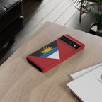 Antigua and Barbuda Flag Tough Phone Case Tough Case La Vie Bien Antigua and Barbuda Flag Tough Phone Case