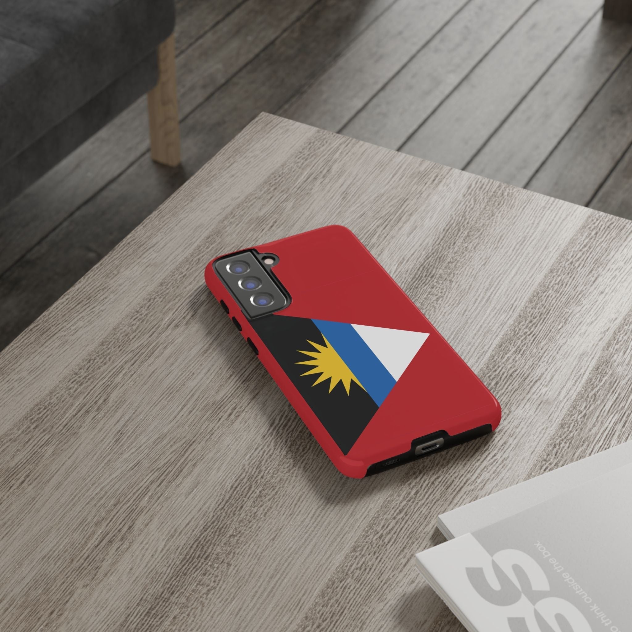 Antigua and Barbuda Flag Tough Phone Case Tough Case La Vie Bien Antigua and Barbuda Flag Tough Phone Case