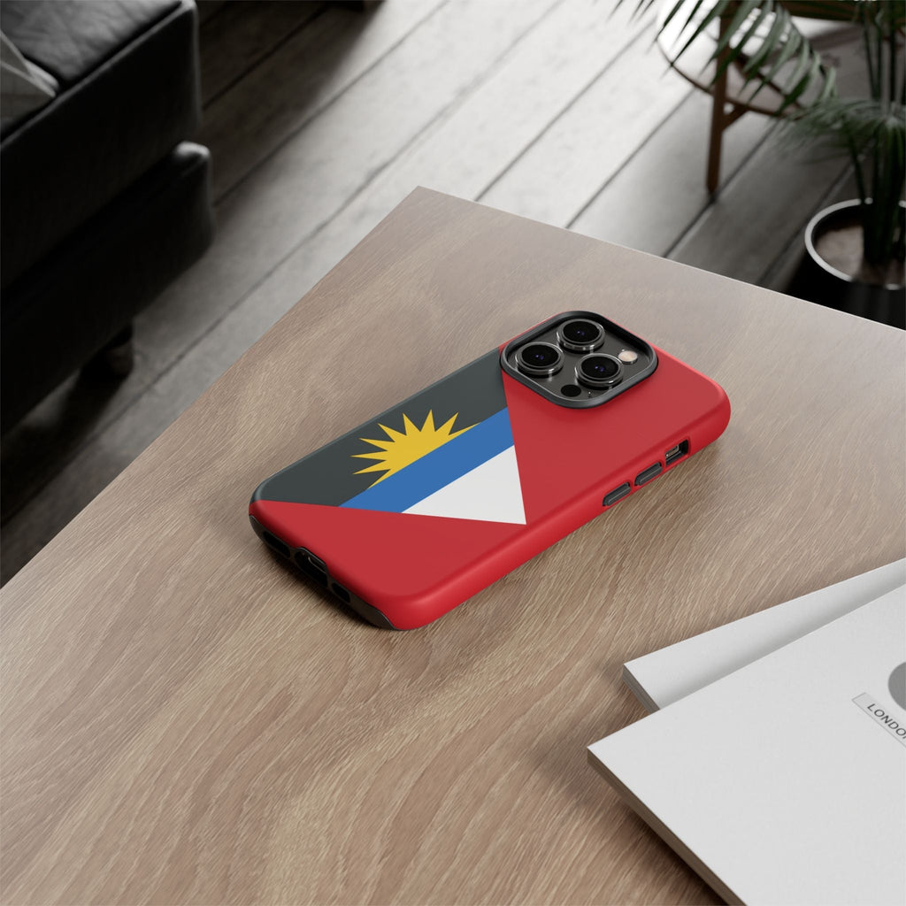 Antigua and Barbuda Flag Tough Phone Case Tough Case La Vie Bien Antigua and Barbuda Flag Tough Phone Case